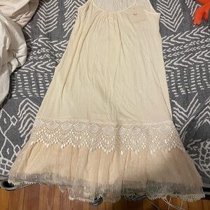 Ryu Ivory Floral Strap Dress